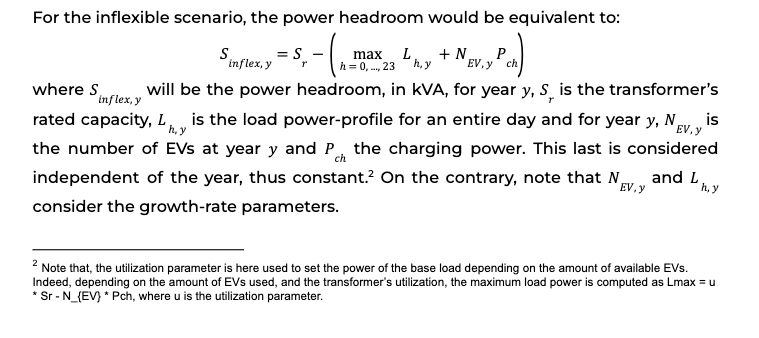 Inflexible scenario equation explained 